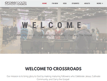 Tablet Screenshot of experiencecrossroads.com